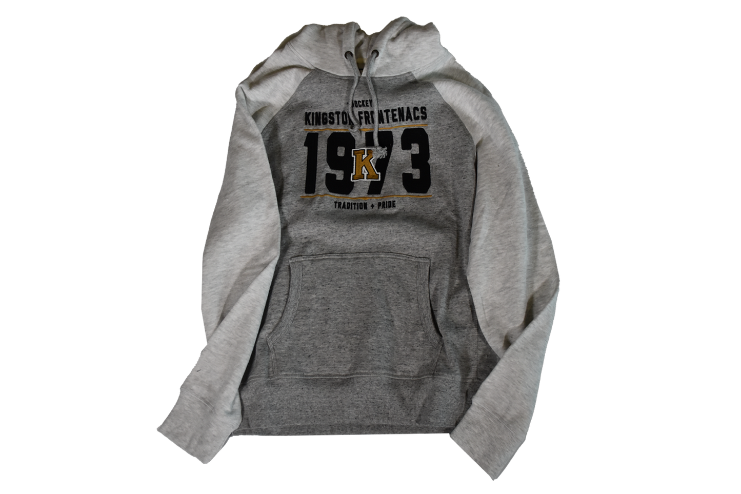 Campus Crew Two Tone Grey Hoodie