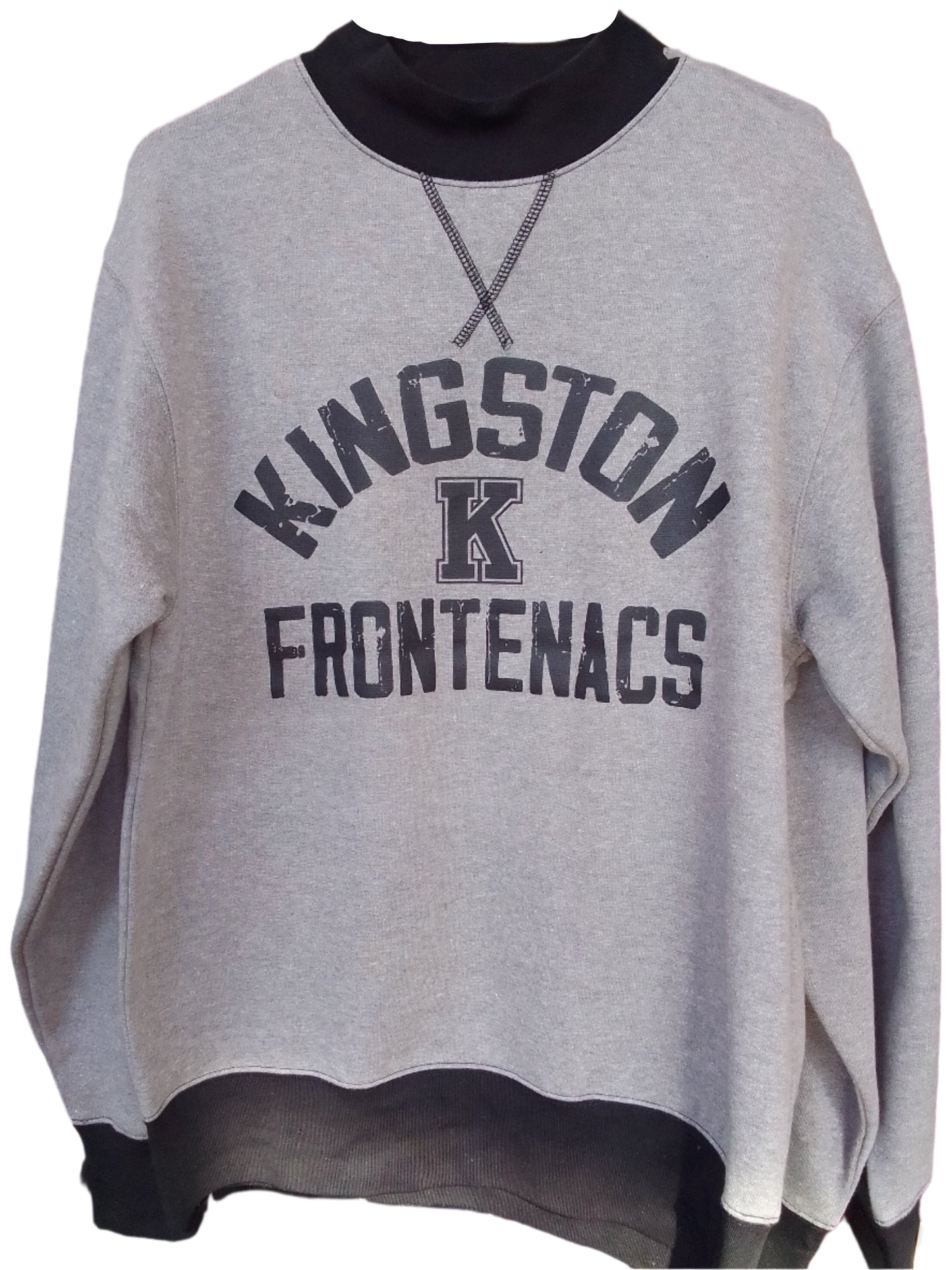 Adult Women's- Blue 84 Kingston Frontenacs Old Pickup Crew Neck Sweater