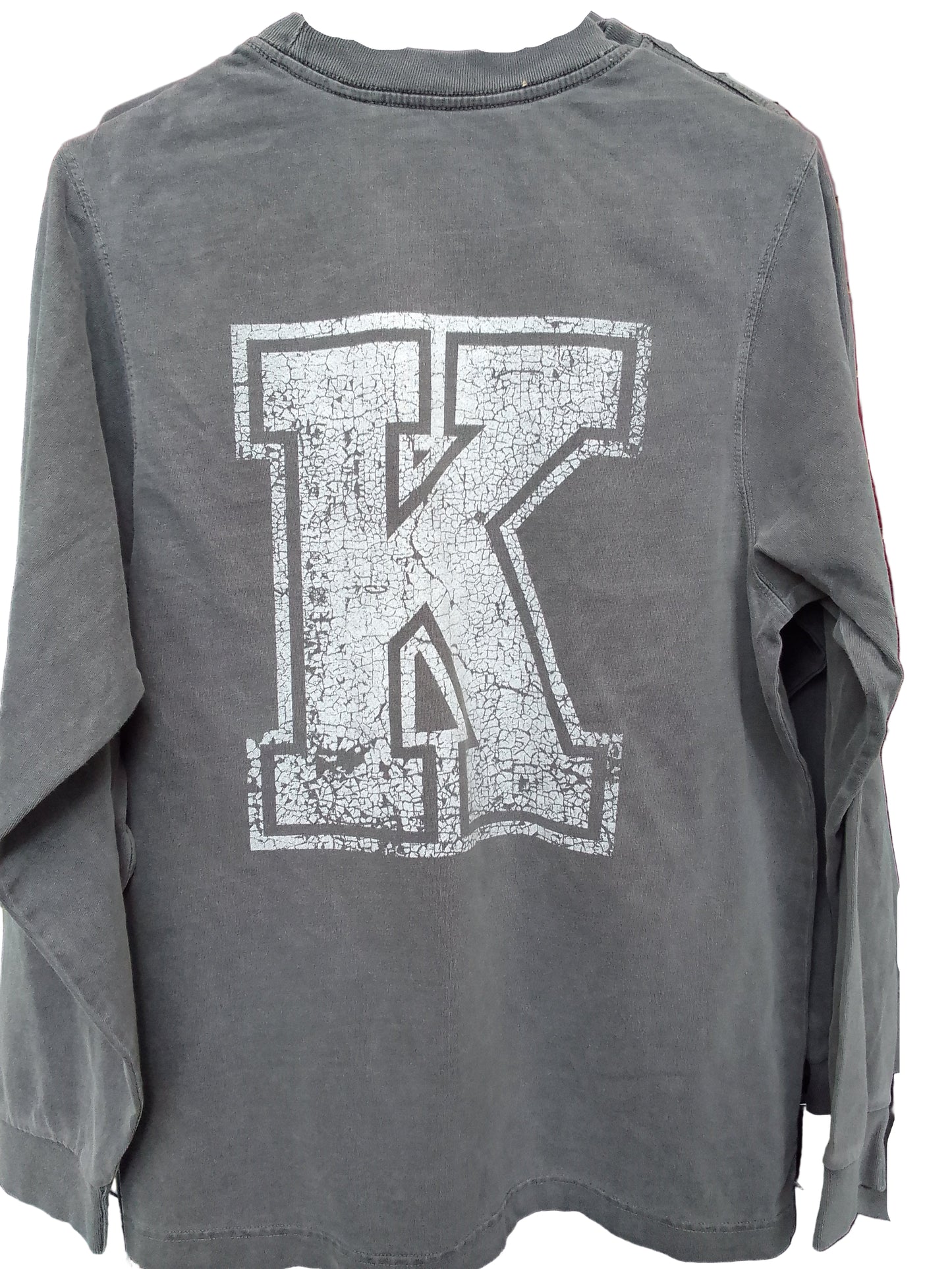 Adult- Black Long Sleeve with K on the back