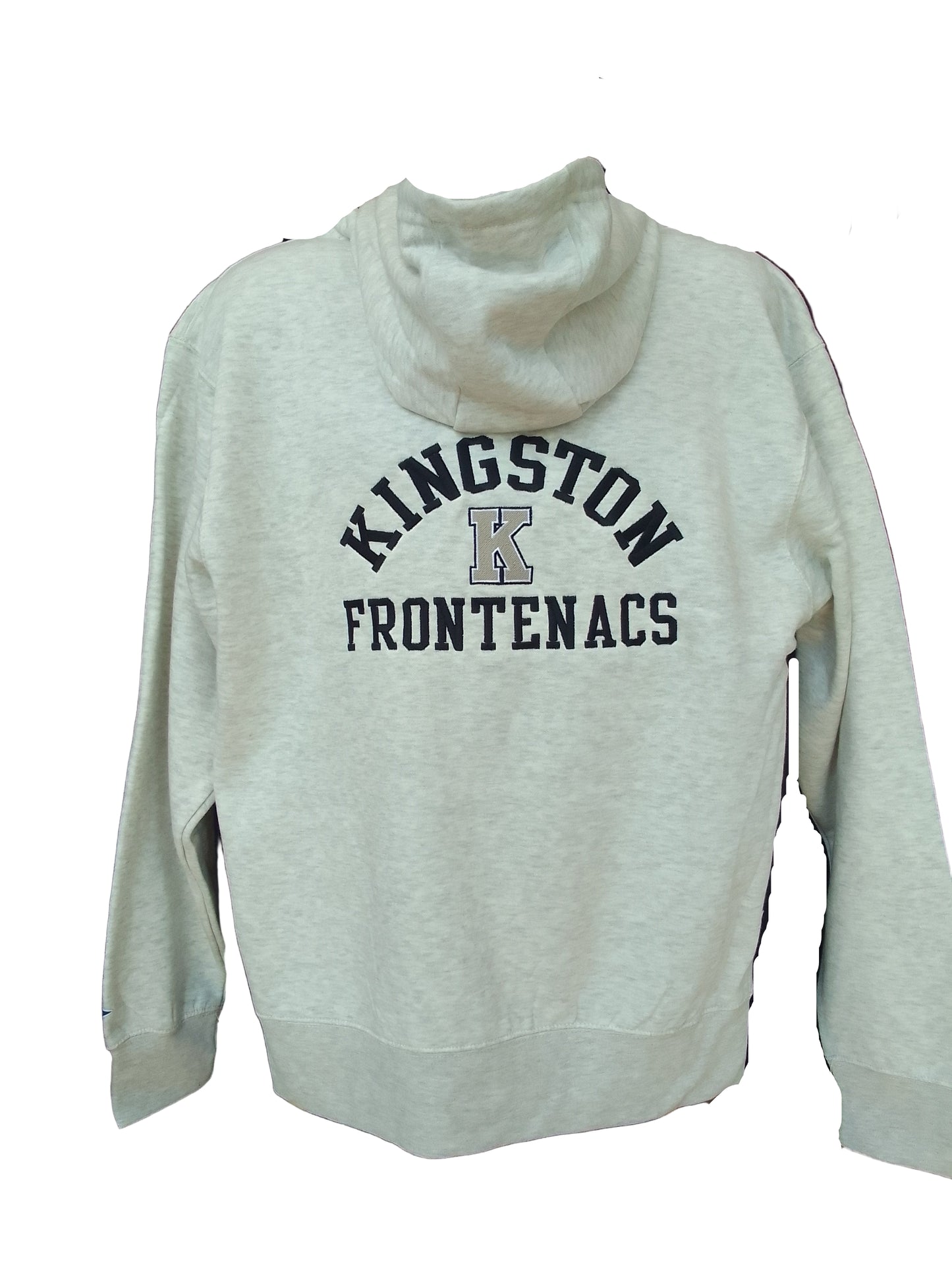 Adult- Oatmeal Kingston Frontenacs Full Zip Hoodie
