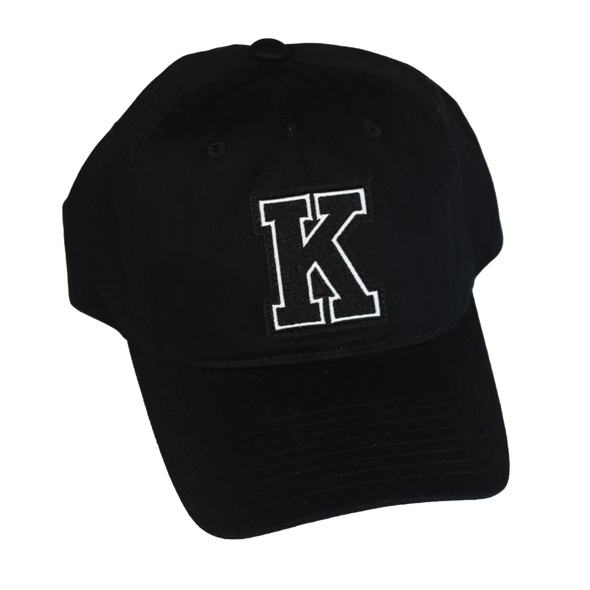 Black CCM Hat With White K
