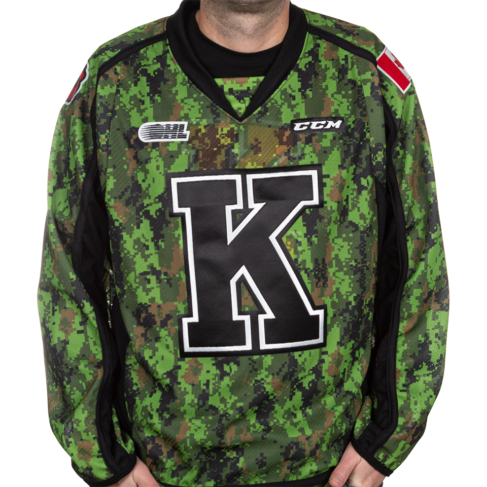 Youth- CADPAT Kingston Frontenacs Jersey