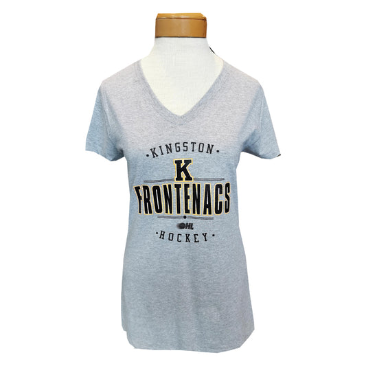 Women's Kingston Frontenacs V-neck T-shirt