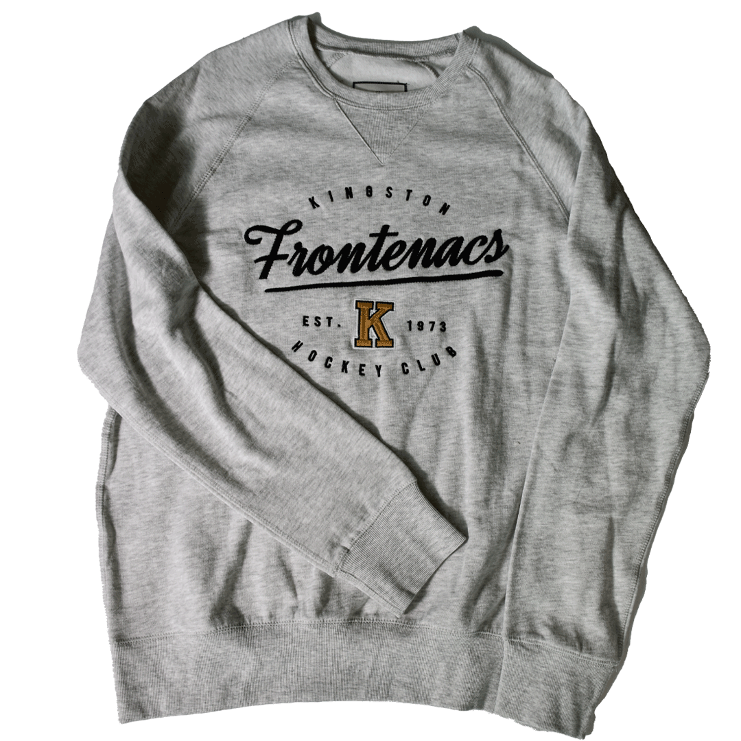 Campus Crew Kingston Frontenacs Wordmark Fleece Sweatshirt