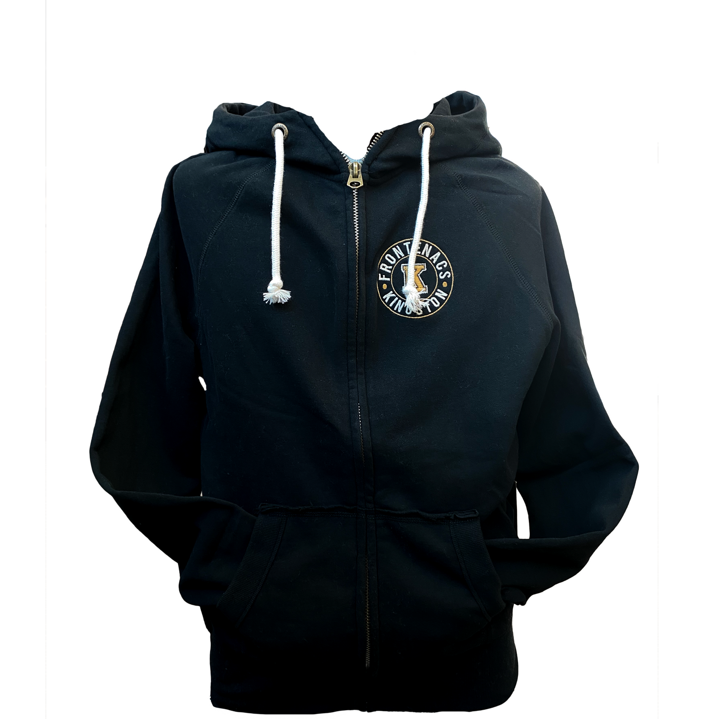 Mens Kingston Frontenacs Black Full Zip