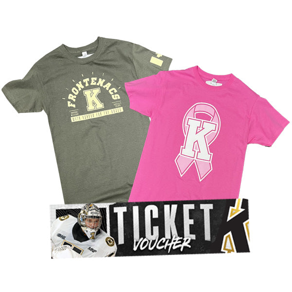 Boxing Week Sale- Ticket and T-shirt Combo (PICK UP ONLY)