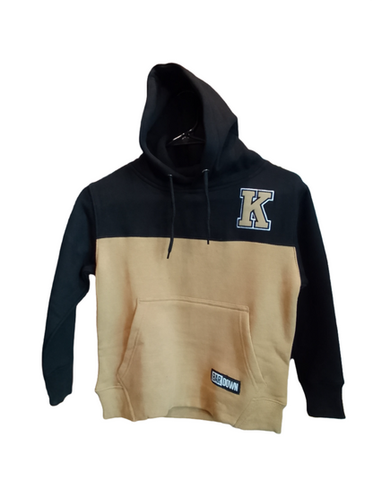 Youth- Black and Gold Bardown Hoodie