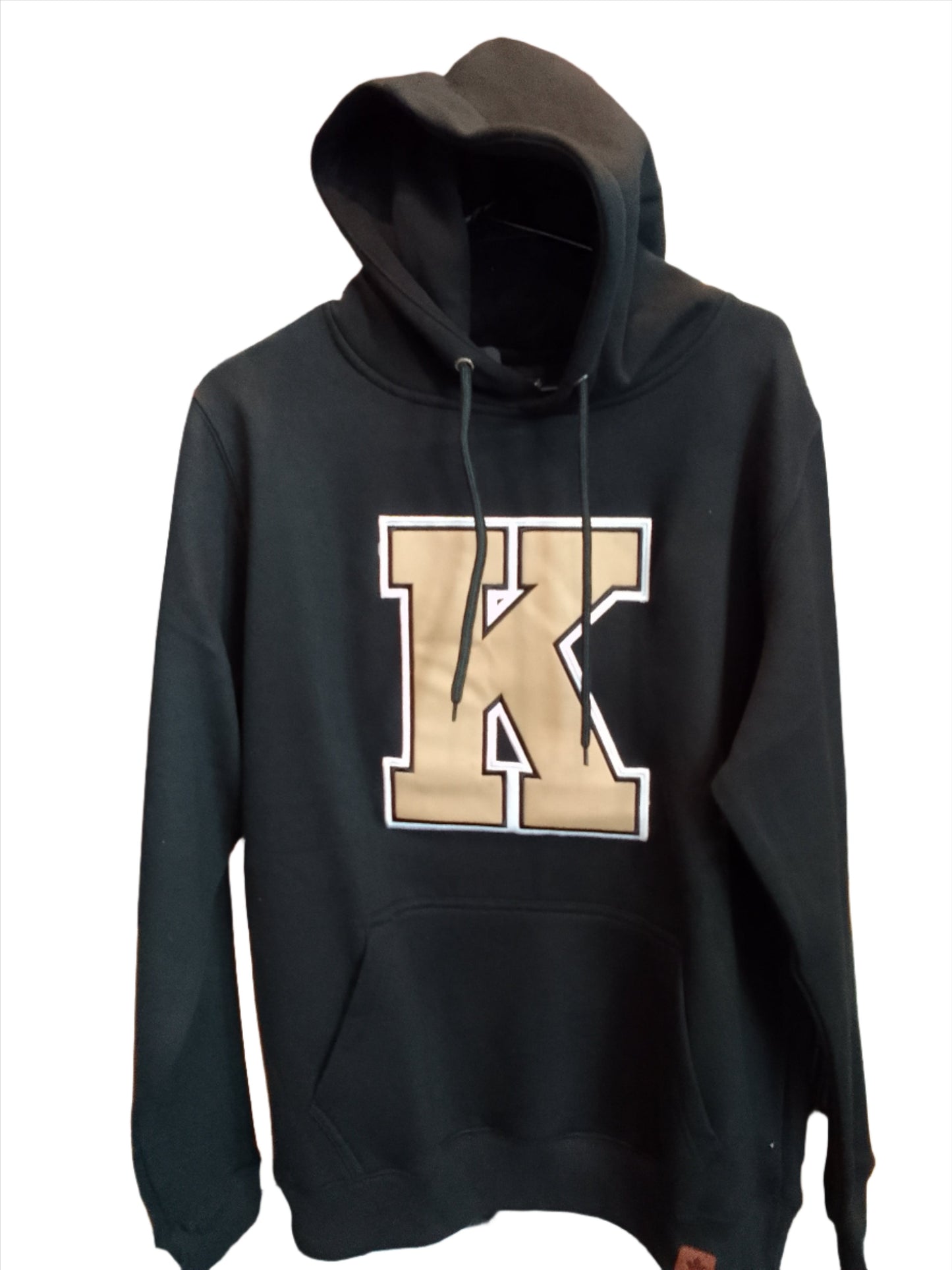 Adult- Black with Gold K Bardown Hoodie