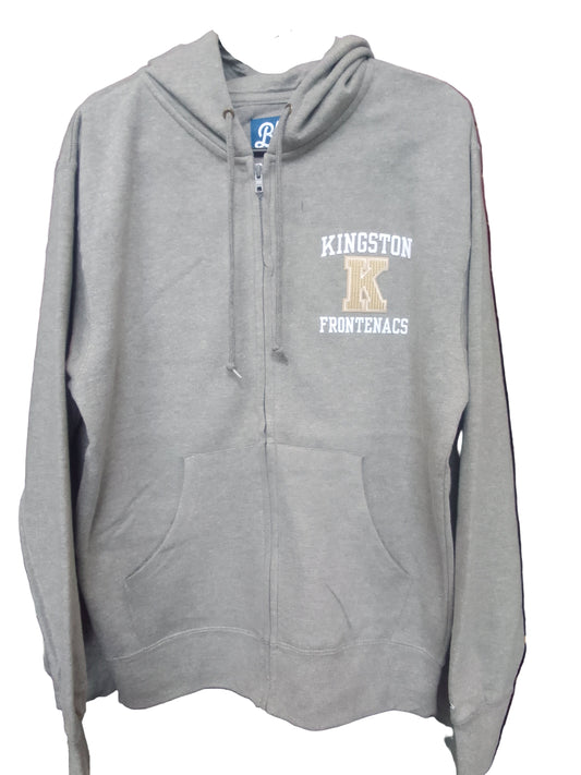 Adult- Full Zip Kingston Frontenacs Hoodie