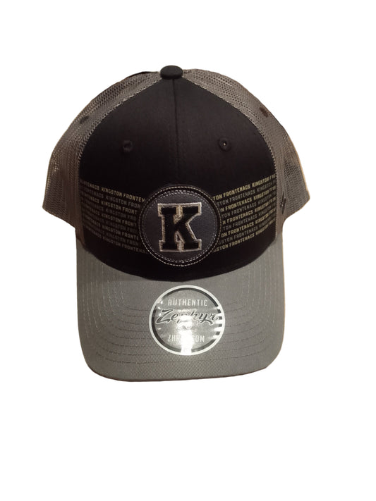 Adult- Grey, Black and Gold Hat