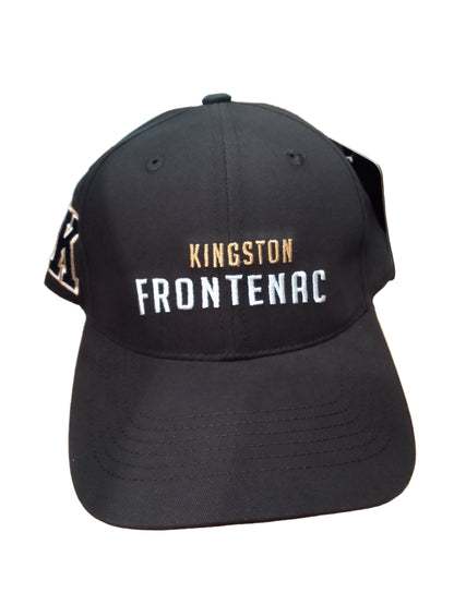 Adult- Gold and white writing with K on the right side