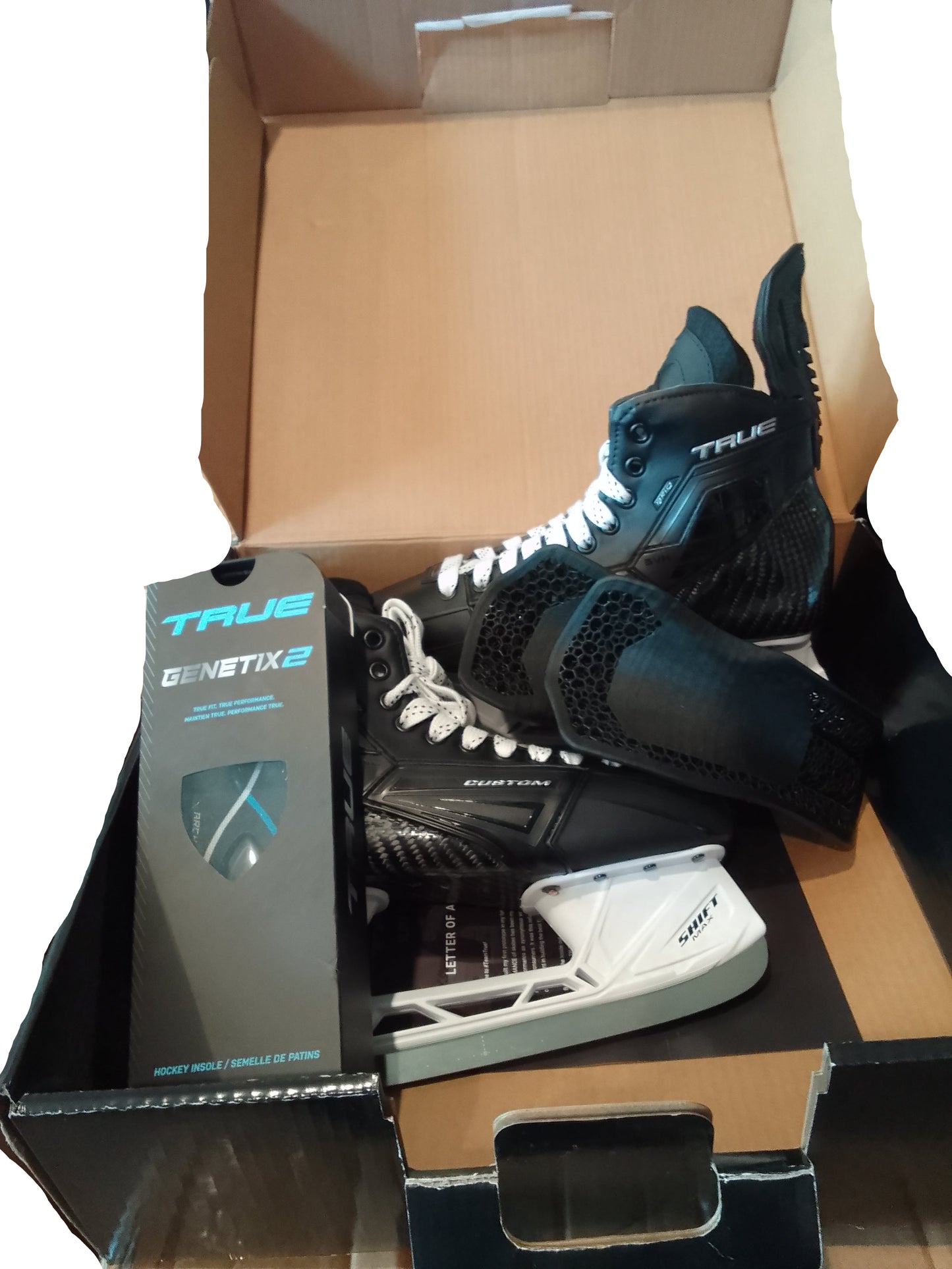 True Brand Quinton Burns #41 Never Worn Custom Skates