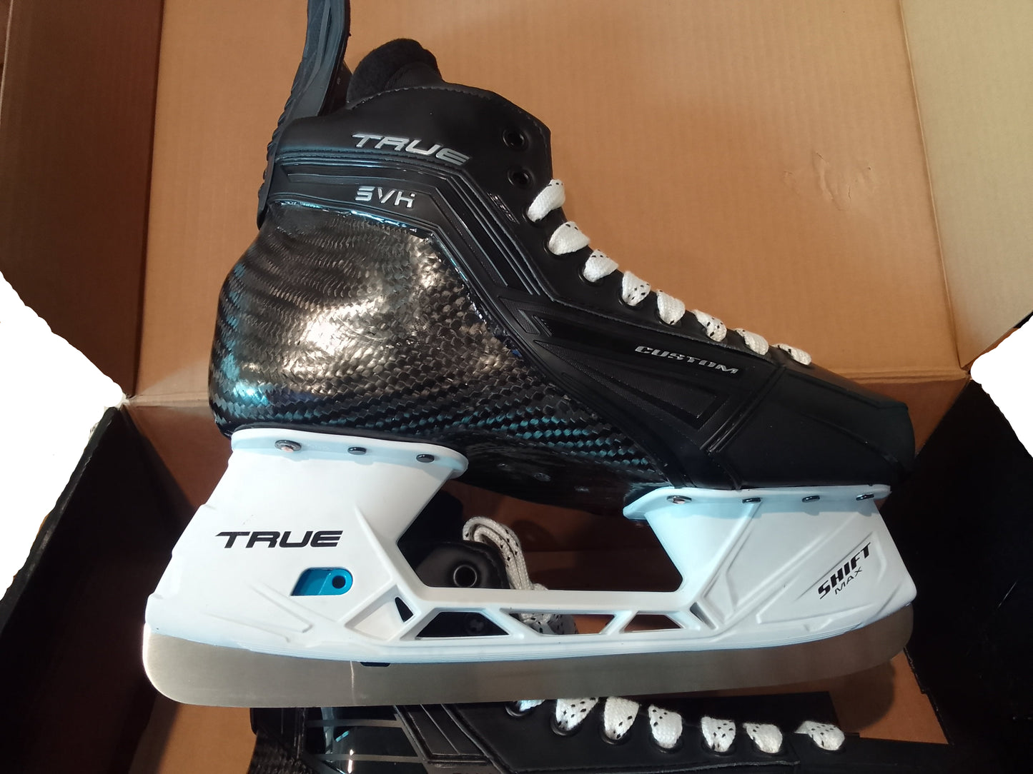 True Brand Quinton Burns #41 Never Worn Custom Skates