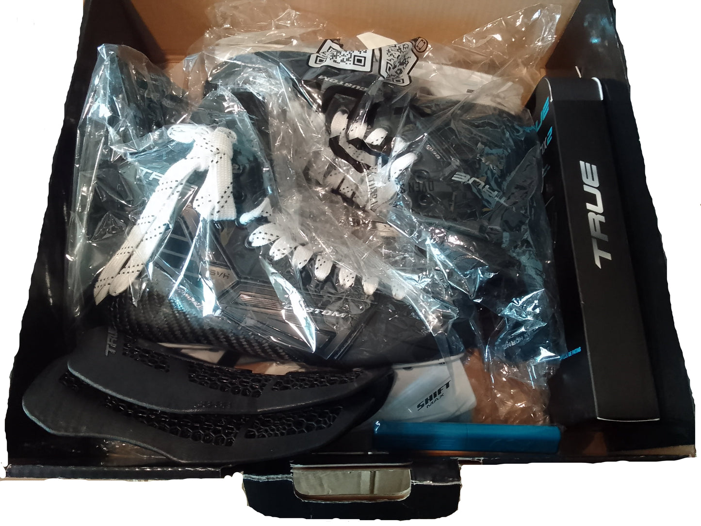 True Brand Quinton Burns #41 Never Worn Custom Skates