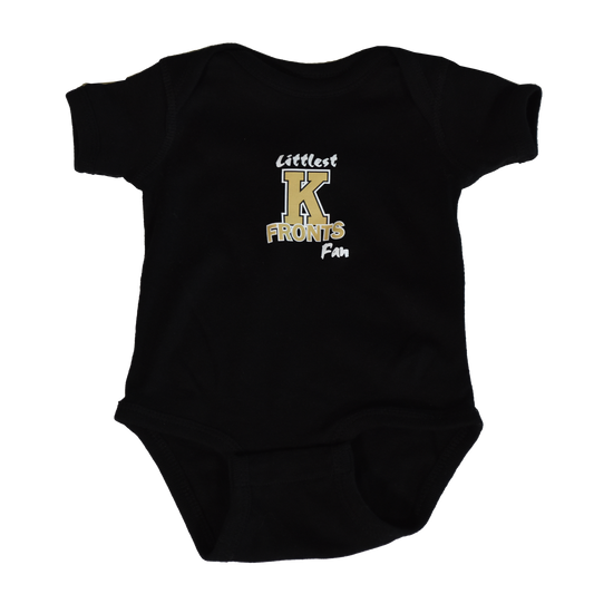 Infant Black- One Piece With Gold K
