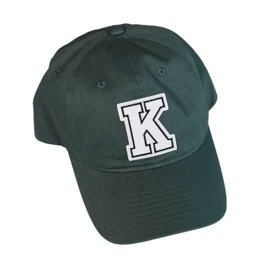 Green CCM Hat With White K
