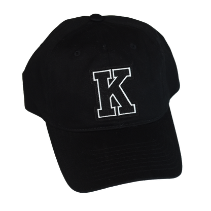 Black CCM Hat With White K