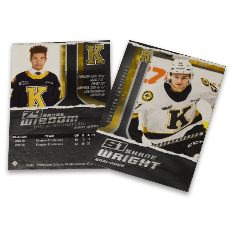 2021-22 Kingston Frontenacs Players Card (Set)