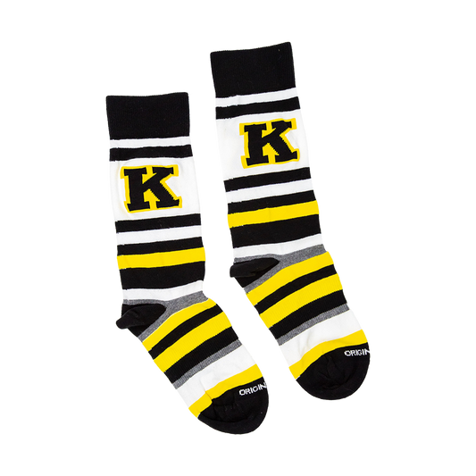 White Socks with K