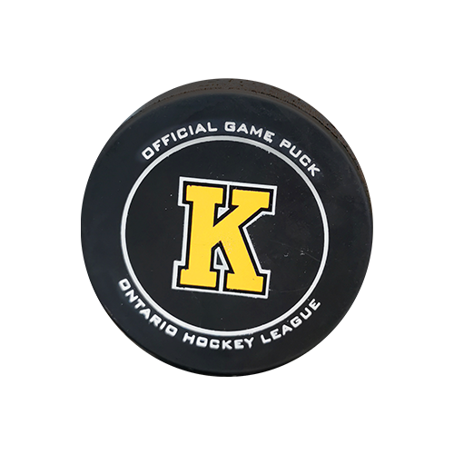 Kingston Frontenacs Official Game Puck