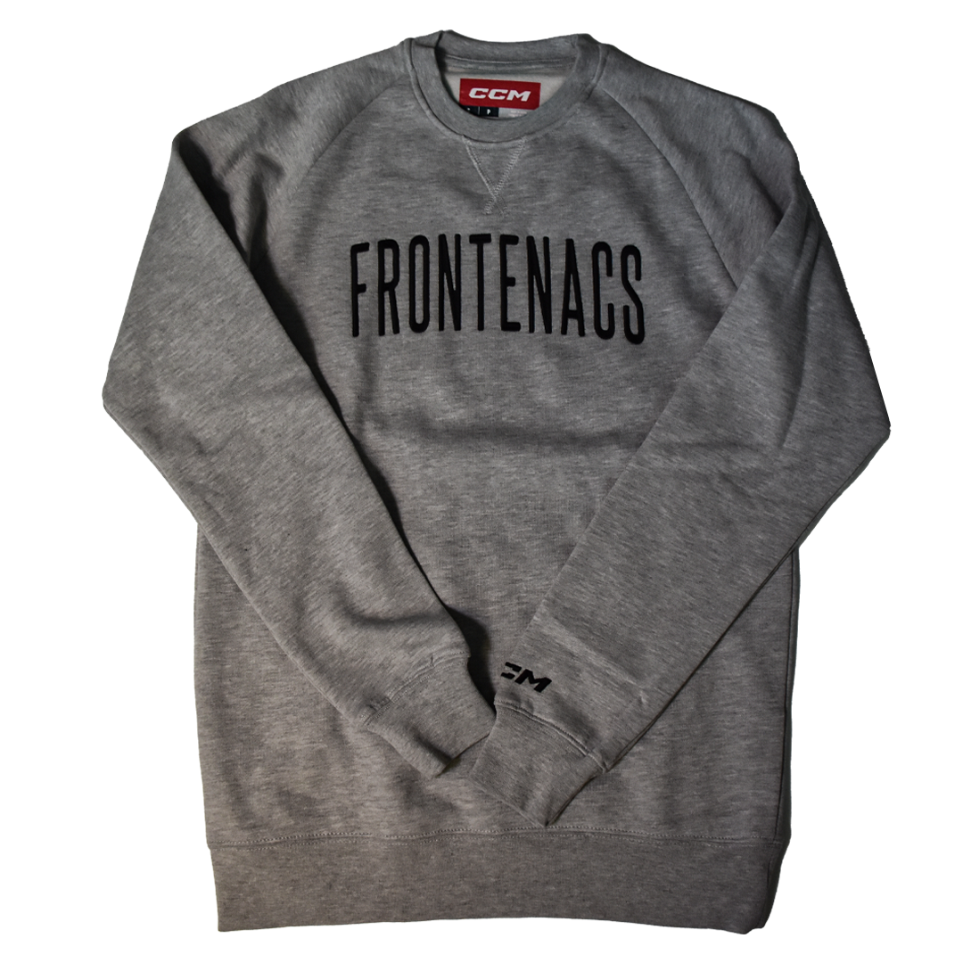 CCM Kingston Frontenacs Wordmark Crewneck Sweater