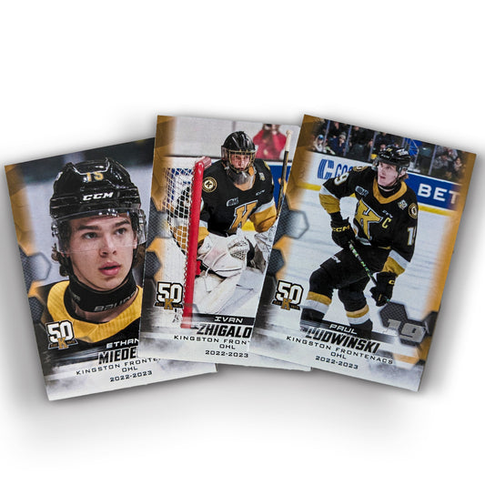 22/23 Kingston Frontenacs Hockey Cards
